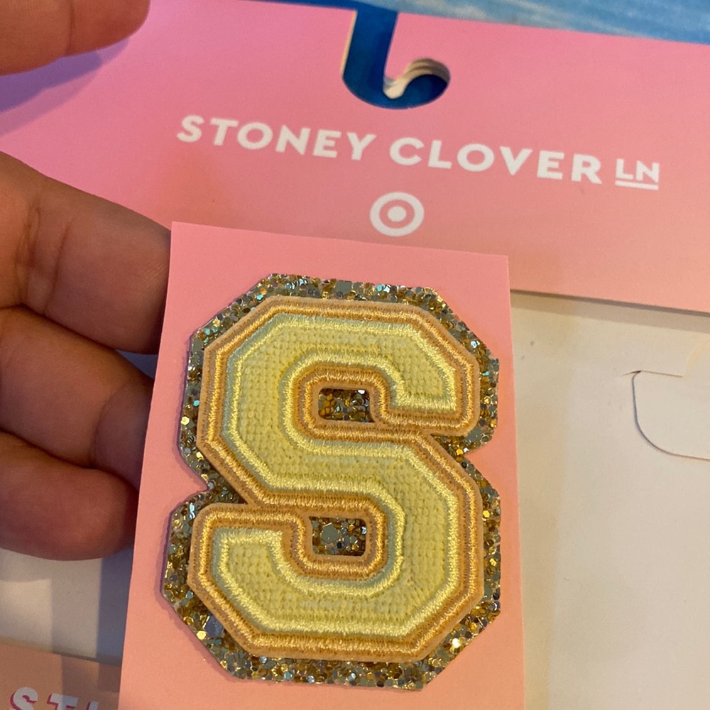 Stoney Clover x Target Letter Patch “S”